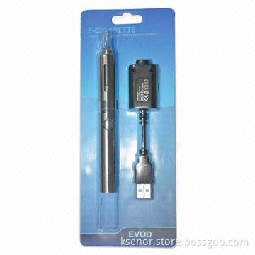 Blister Evod Electronic Cigarette Starter Kit with 650/900/1,100mAh Battery Capacity